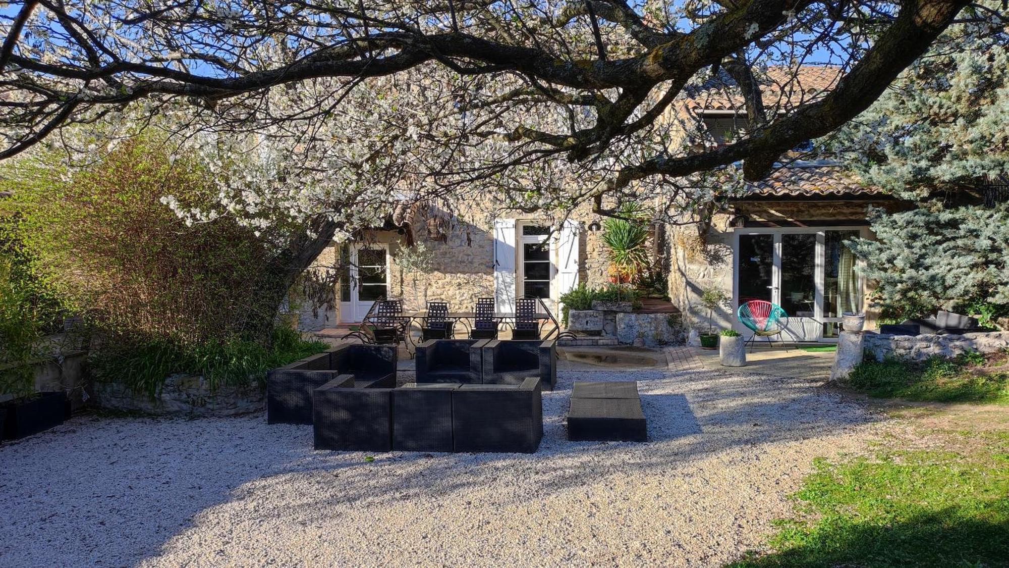 A La Maison D'Hotes La Baume-de-Transit Kamer foto